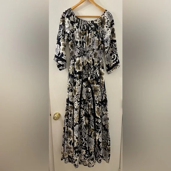 NWT Free People Dixie Printed Floral Maxi Dress Size Small - Picture 5 of 7